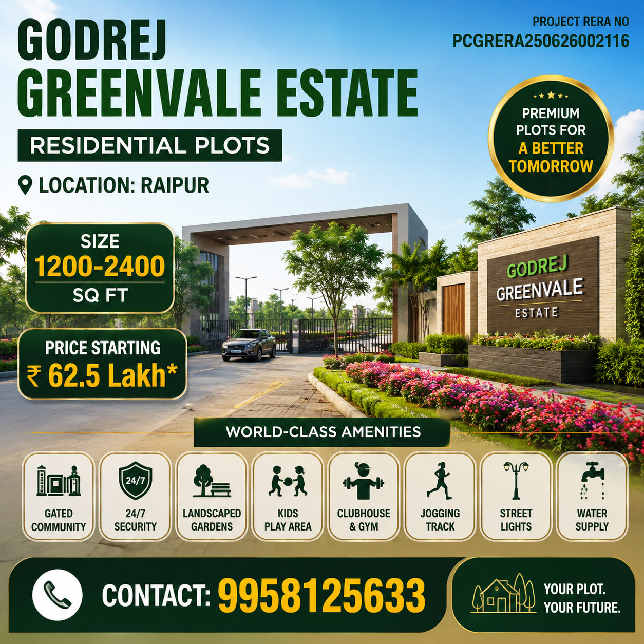 Godrej Greenvale Estate Plots